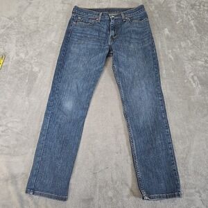 Levis 511‎ Jeans Mens 33x30 Fits 33x27 Blue Denim Workwear Straight Leg Adult